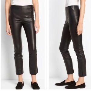 NWT Vince leather leggings. Sz S